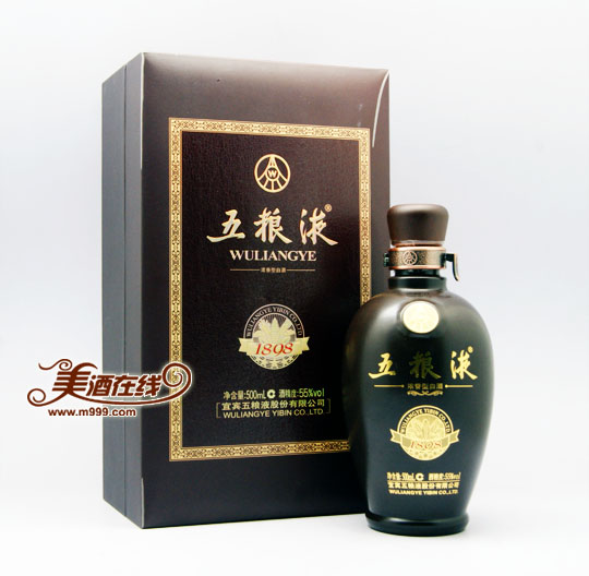 55度五粮液1898(500ml) - 美酒在线