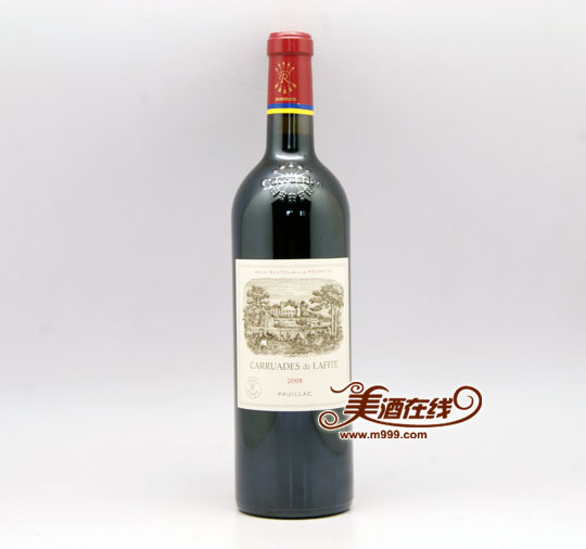 拉菲庄园副牌红2008(750ml)